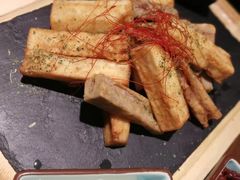 酥炸茄子藕条-十二舍·湯物素煮(江泰潤政店)