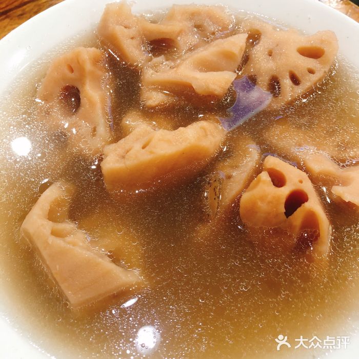 雨田饭店藕汤骨汤图片
