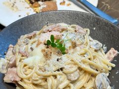 黑松露蛋汁意面-沛家·西餐Brunch·直火料理