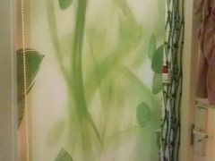 竹海恋歌洗手间挂帘-万爱情侣主题酒店(马甸店)