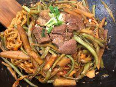 浓香番茄焖面-金豆角砂锅焖面(安贞店)