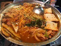 部队火锅-富乐满韩国正宗炸鸡韩国料理(虹泉路店)