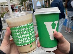 海盐拿铁-ALPHA COFFEE阿尔法咖啡(虹泉路店)