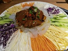 五彩大拉皮-金豆角砂锅焖面(安贞店)