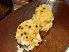 百香果山药-宽鲜·海鲜锅贴·青岛菜(华润万象城店)