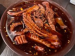 红油冒腰花-张翻越·川渝冒菜·武汉黑鸭煲(城北万象城店)