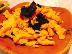 野生黑木耳炒土鸡蛋-深山老屋(国顺东路店)