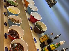 自助调料区-云中鱼蒸汽石锅鱼(川沙百联店)