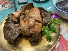 叫花鸡+蒸三鲜-得意楼蒸菜馆