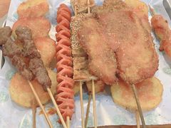 牛肉串-张记炸串肠粉