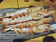 铁板香煎大虾-三石铁板烧(紫竹桥店)