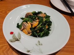 菠菜拌毛蛤-頂好酒家·经典粤菜(海信广场店)