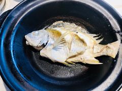 油盐焗海立鱼-百味馆·粤菜·湛江菜(后海花园店)
