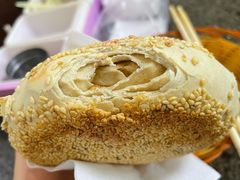 烧饼-清真喜兰老丁羊汤特色小吃