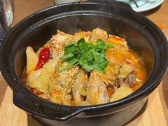 有故事的椒麻鸡-周家二小姐的菜·扬州菜·香炒蟹·狮子头(江都金鹰店)