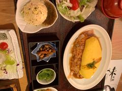 芝士鸡肉扣蛋定食-味太助·银饭食堂(中华城店)