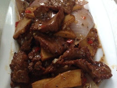 杏鲍菇牛肉-熠盛粤味(永康路店)