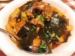 土豆海带炖排骨-红星渔村(将军石店)