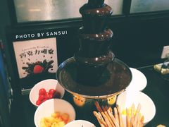 巧克力喷泉-比格比萨自助(花园路店)