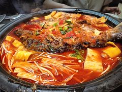 -探鱼·鲜青椒爽麻烤鱼(苏宁广场店)