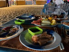 -亚龙湾希尔顿自助餐厅·海鲜·烧烤·沙滩BBQ·现场乐队