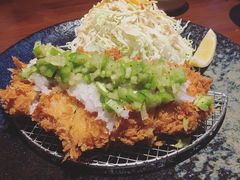 吉列猪排·柚子胡椒莎莎套餐-山杏yama-katsu·吉列炸物