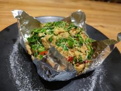 火焰豆腐包-朵朵开素食餐厅(后宰门街店)
