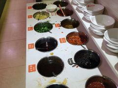 自助调料区-佰味龙自助烤肉火锅(东坑店)