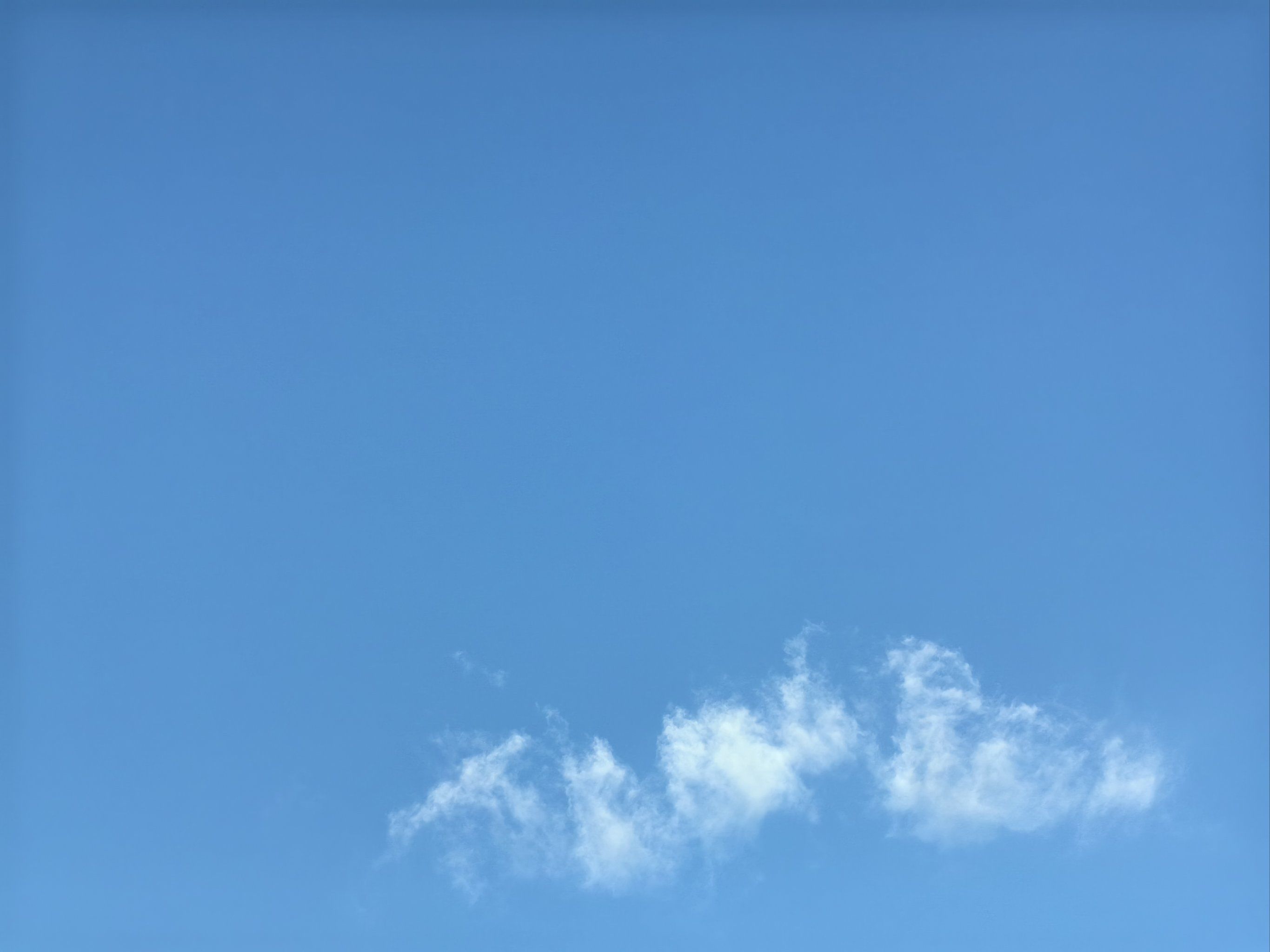 傍晚的天空色彩斑斓