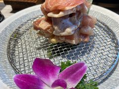 京葱鸡腿肉-吉屋烤肉(八宝街店)
