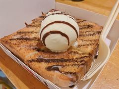 香草冰淇淋厚吐司-阿信厚吐司(曾厝垵店)