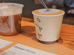 Orange&nbsp;Pillow-O.P.S. CAFE