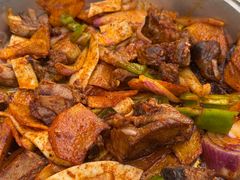 -尕有炕锅烤羊肉