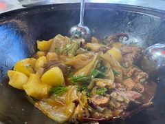 -柴火东北铁锅炖(鲁班店)