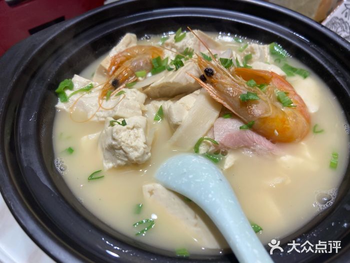 客庄民间菜(古美路店)石磨泉水豆腐图片