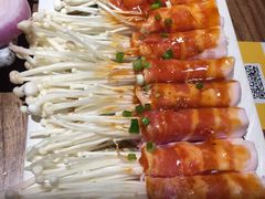 -明洞阿姨·韩式酱蟹烤肉·创意料理(三元桥店)