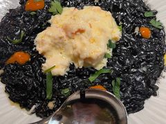 帝王蟹墨鱼汁饭-Osteria Garden 生蚝花园餐厅(原进贤路店)