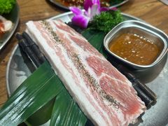 -明洞阿姨·韩式酱蟹烤肉·创意料理(三元桥店)