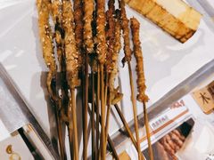 烤羔羊肉串-木屋烧烤(大运店)