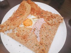 巴黎火腿鸡蛋芝士蘑菇可丽饼-RAC BAR(安福路店)