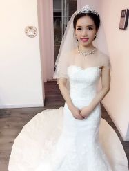 贺贺工作室新娘跟妆-贺贺新娘造型婚纱店