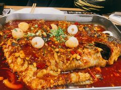 荔枝香辣清江鱼-鱼酷活鱼烤鱼(梅江印象城店)
