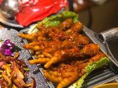 火辣鸡爪-冰川冷面·延边菜·炭烤串(观前店)