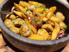 口蘑烧山药-泰钰丰烤鸭(永安道店)