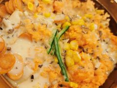 香肠蘑菇烤饭-萨莉亚意式餐厅(西青道欧亚达店)