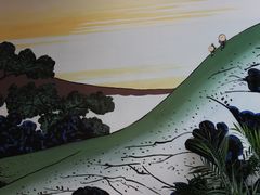 壁画-竹之月日本料理铁板烧(香江花园店)