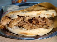 普通腊汁肉夹馍-樊记腊汁肉(竹笆市总店)
