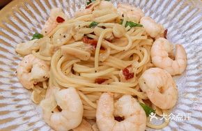 Garlic Shrimp Pasta