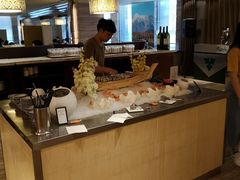 自助取餐区-北京王府井希尔顿酒店·万斯阁西餐厅