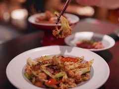 小炒有机花菜-上名堂·鱼头好吃(体育场路店)